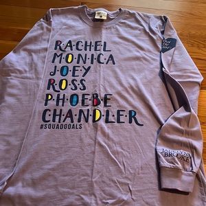 Women’s Medium Jadelynn Brooke (FRIENDS) long sleeve tee.